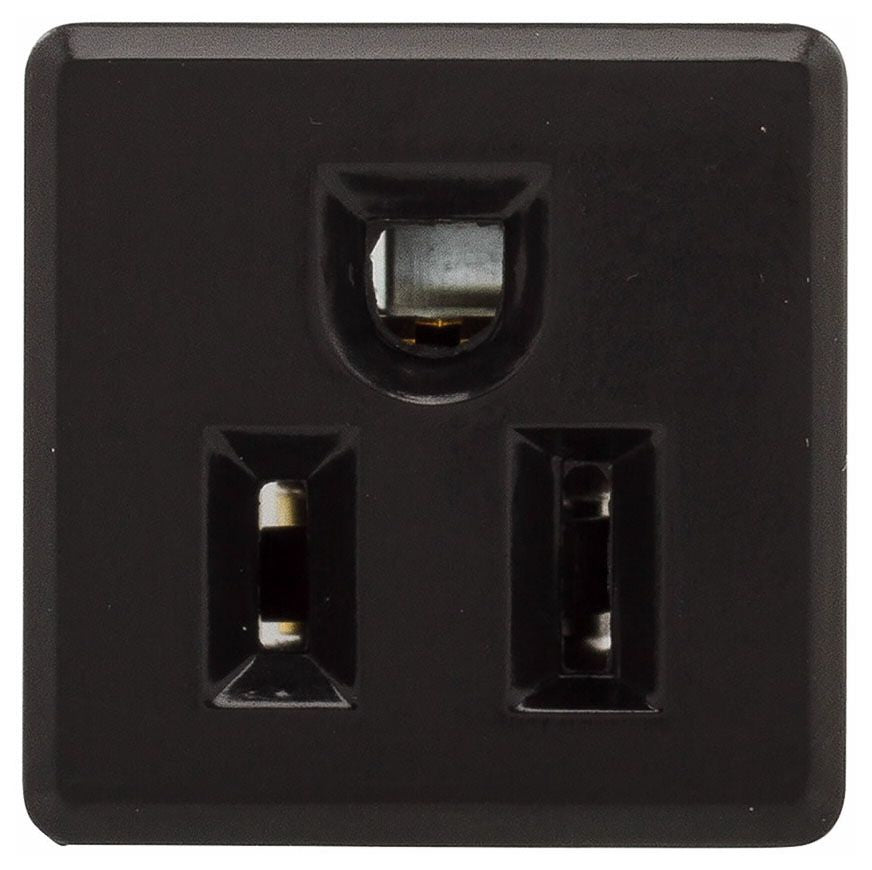 EATON Eaton 4067-01BK-BU Metal Strap Tab Receptacle
