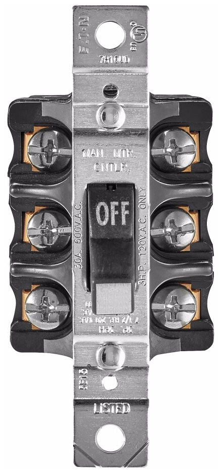 EATON Eaton 7810UDST 3-pole 30 Amp Manual Contactor