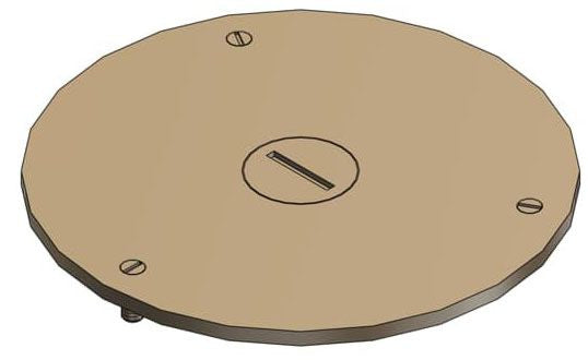 ABB Abb P6711/4 Floor Plate with Plug 1-1/4 Inch