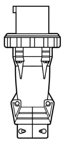 LEGRAND Legrand PS420P9-W Locking Plug 20A 3-phase 250V