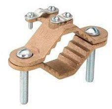 NSI INDUSTRIES Nsi Industries 1312-B Brass Ground Clamp 1-1/4 to 2 Inch