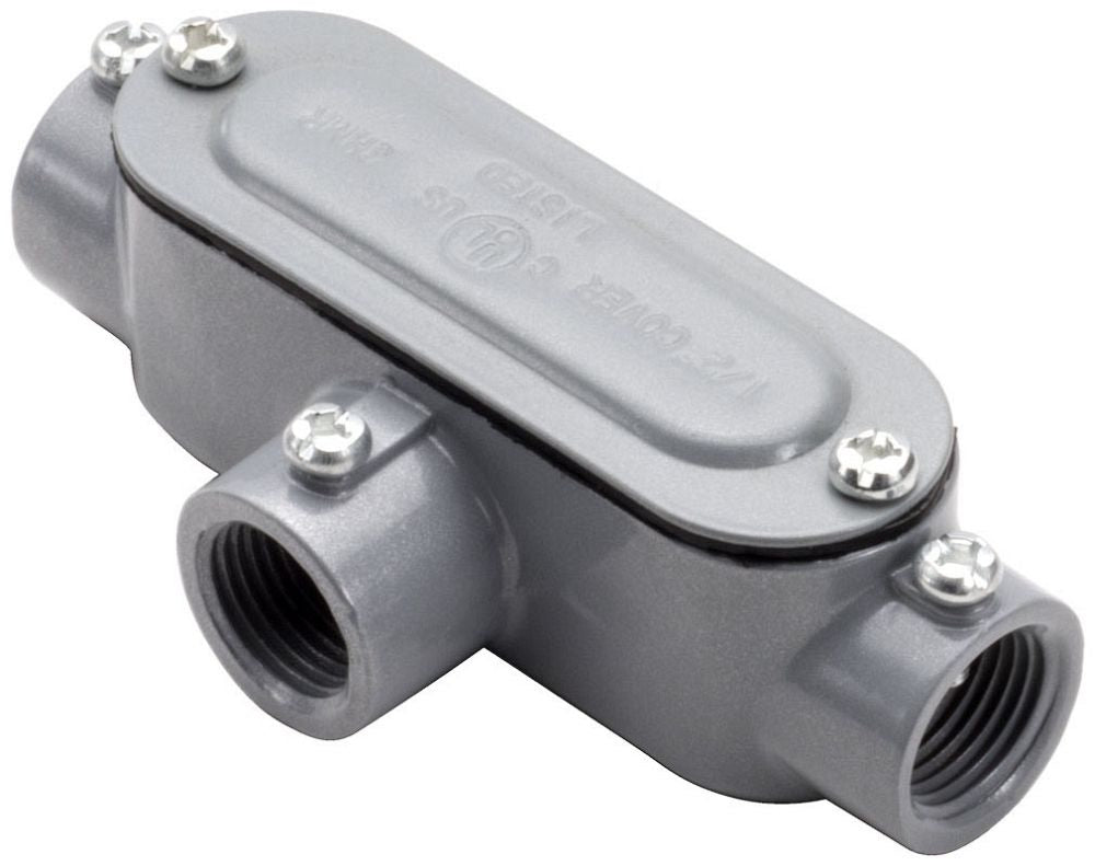 SOUTHWIRE Southwire T5SSCG 1-1/2 in Aluminum Emt Rigid T-body