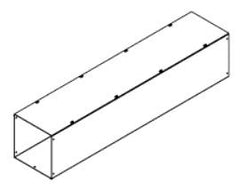HAMMOND Hammond CWSC460NK Straight Cable Tray Section