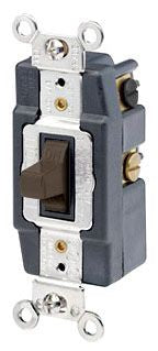 LEVITON Leviton 1282 Dpdt Ac Toggle Switch 15A 277V Brown