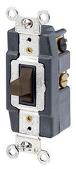 LEVITON Leviton 1282 Dpdt Ac Toggle Switch 15A 277V Brown