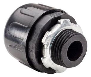 SOUTHWIRE Southwire P473B 1 Inch Black Liquidtight Connector
