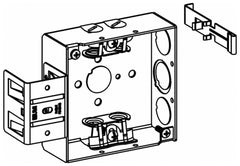 ORBIT Orbit 4SB-MC-MS 4 in Square Electrical Box 1-1/2 in Deep