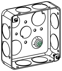 ORBIT Orbit D4SB-75 4 Inch Square Electrical Box 1-1/2 Deep