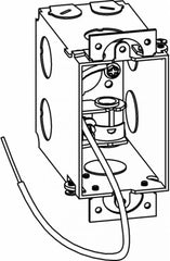 ORBIT Orbit GDB-1-MC 3-1/2 Gang Switch Cover