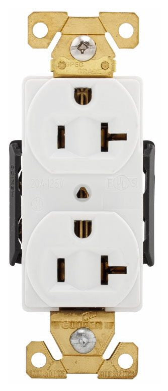 EATON Eaton AH5362W Duplex Receptacle 20A 125V
