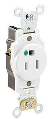 LEVITON Leviton 8210-W Hospital Grade Receptacle 15A 125V