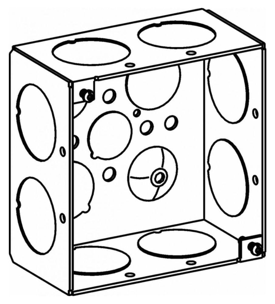 ORBIT Orbit 4SDB-75 Square Deep Electrical Box 2.125 in Deep