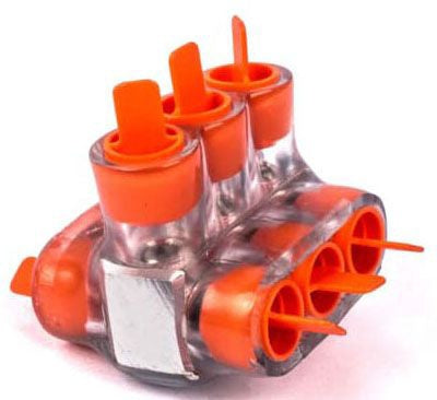 ABB Abb CSB4-3 Non-insulated Cable Block Brown