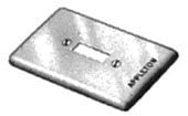 APPLETON Appleton FSK-1TS-A Single Gang Aluminum Toggle Switch Cover