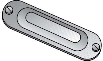 APPLETON Appleton BS50A Conduit Body Cover 1/2 Inch