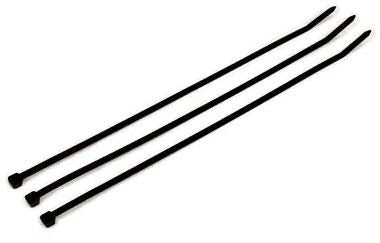 3M 3M CT11BK50-C Black Cable Ties 11 Inches 50 Pack