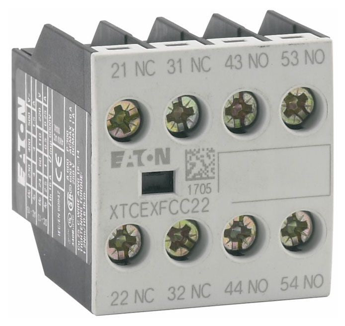 EATON Eaton XTCEXFCC22 Front Mount Auxiliary Contact Block
