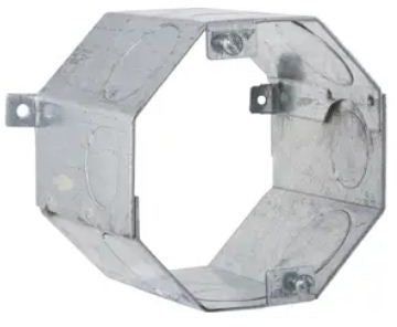 RACO Raco 278 4 in Octagon 3-1/2 in Deep Concrete Ring
