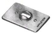 APPLETON Appleton FSK-1TSG 1-gang Toggle Switch Cover