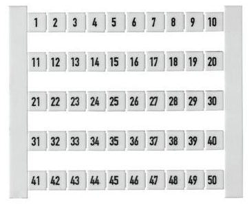 WEIDMULLER Weidmuller 0473460001 Dekafix Fw 1-50 Marker