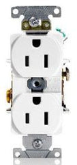 LEVITON Leviton 5262-SW White Duplex Outlet Receptacle