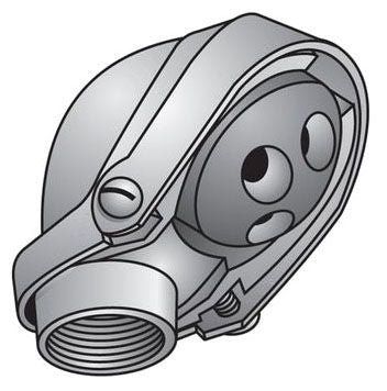 APPLETON Appleton 17-250G Malleable Threaded Entrance Cap 2.5 in