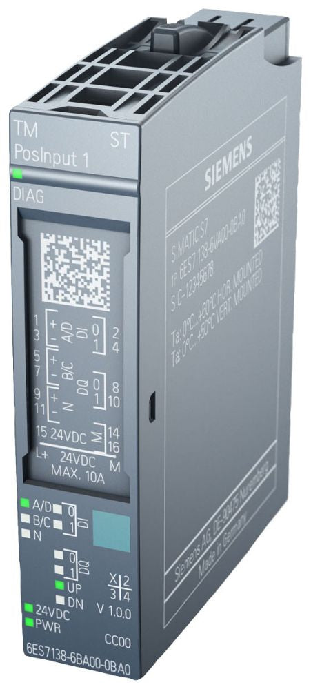 SIEMENS Siemens 6ES71386BA000BA0 Et 200SP Technology Module