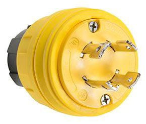 LEGRAND Legrand 28W74 Locking Plug 30A 125/250V Turnlok