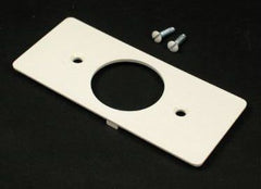 WIREMOLD Wiremold 5507T2 Ivory Single Receptacle Raceway Fitting
