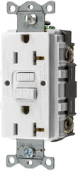 HUBBELL Hubbell GFRST20W 20A Commercial Self-test Gfci Receptacle
