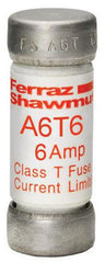 MERIT BRASS Merit Brass A6T6 Class T Fuse 6 Amp 600V