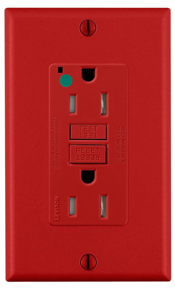 LEVITON Leviton GFTR1-HGR Gfci Tamper-resistant Outlet