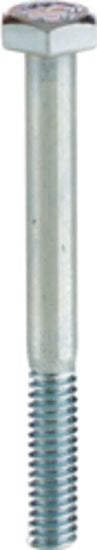 MINERALLAC Minerallac 55024J Hex Head Bolt 1/4-20 X 1-1/2 in Zinc Plated
