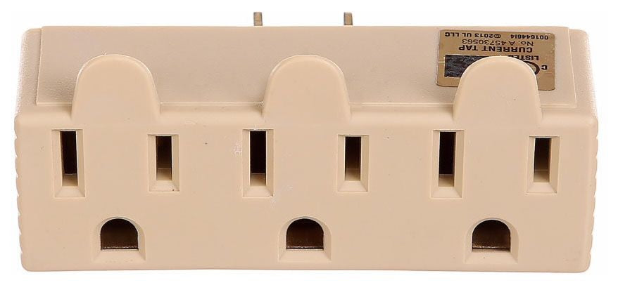 EATON Eaton 1147W-BOX Triple Tap Adapter 15A 125V