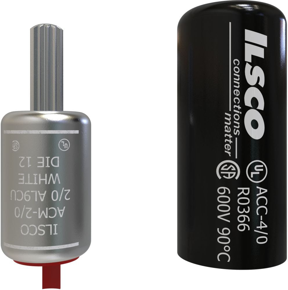 ILSCO Ilsco ACM-2/0 Aluminum Pin Connector 2/0 Awg