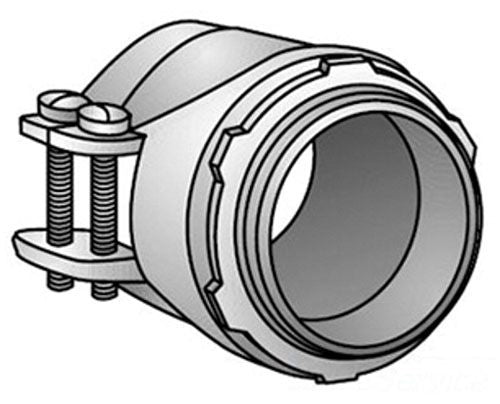 APPLETON Appleton 24-150 Malleable Iron Squeeze Flex Conduit Connector