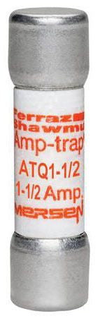MERSEN Mersen ATQ1-1/2 Midget Fuse 1.5A 500V Time Delay