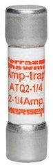MERSEN Mersen ATQ2-1/4 Time Delay Midget Fuse 2.25A 500V