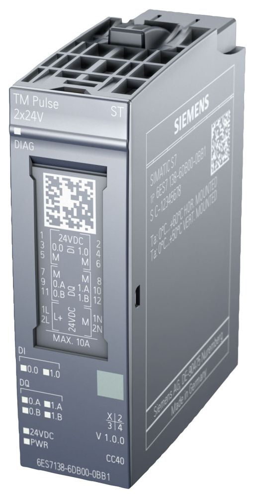 SIEMENS Siemens 6ES71386DB000BB1 Et 200SP Technology Module