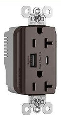 LEGRAND Legrand PTTR20ACUSB Tamper Resistant Duplex Outlet Usb