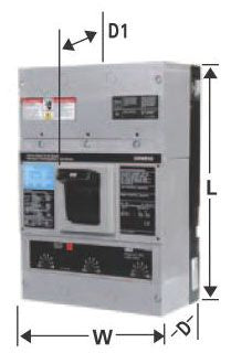 SIEMENS Siemens JXD63B350 Circuit Breaker 3-pole 600V 350A