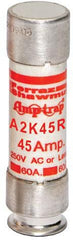 MERSEN Mersen A2K45R 250V Class RK1 Time-delay Fuse 45 Amp