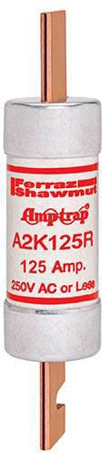 MERIT BRASS Merit Brass A2K125R 250V RK1 Time-delay Fuse 125A