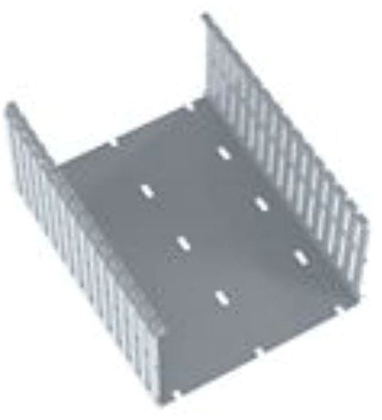 PANDUIT Panduit F6X4LG6 Narrow Slotted Wire Duct