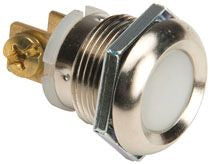 EDWARDS Edwards 692-W 48 Volt Aluminum Flush Push Button