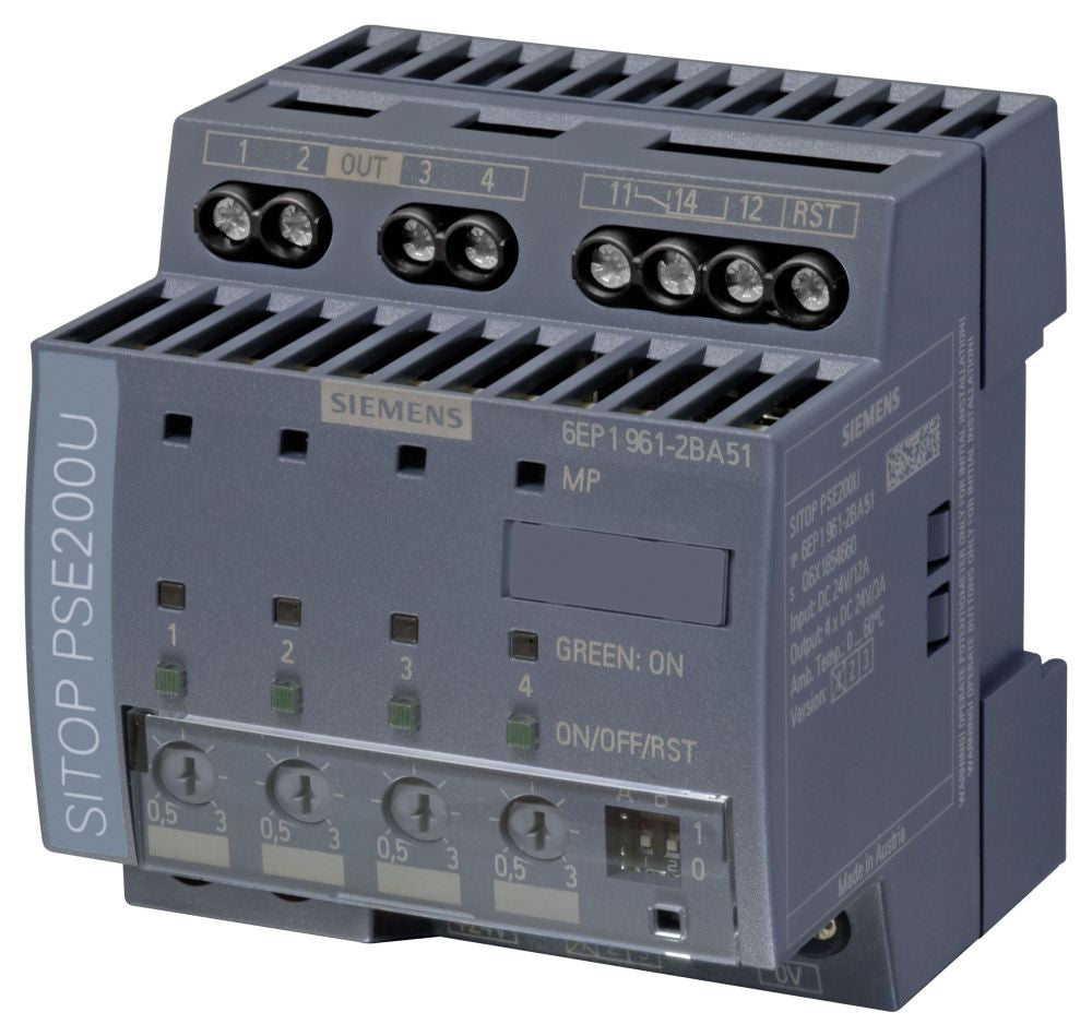 SIEMENS Siemens 6EP19612BA51 Sitop PSE200U Distribution Module