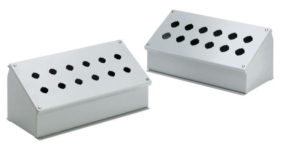 NVENT Nvent E2PBA Slant Front Outdoor Pushbutton Enclosure