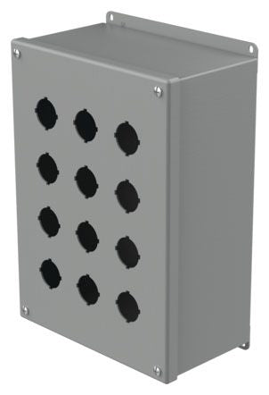 NVENT Nvent E12PBX Outdoor Pushbutton Enclosure 12 Inch Deep