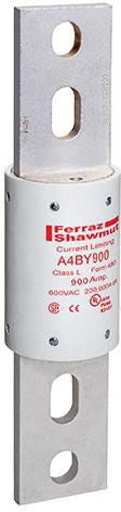 MERIT BRASS Merit Brass A4BY900 Class L Fuse 600V