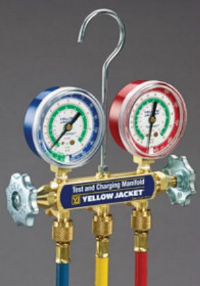 YELLOW JACKET Yellow Jacket 41219 2-valve Manifold Set